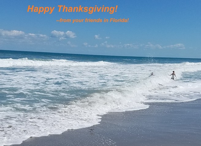 Happy thanksgiving from florida